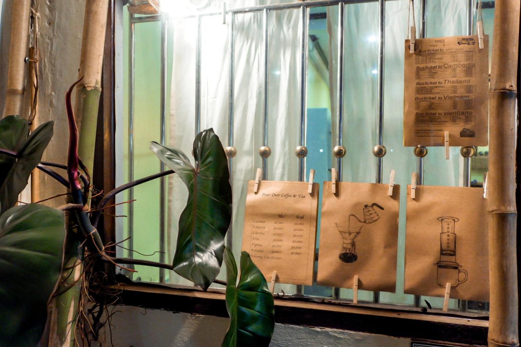 Non Pakse Hostel & Coffee House Экстерьер фото